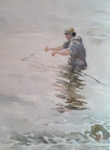 Gustave
15" x 22" Watercolor