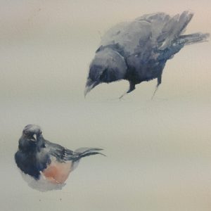 What's cookin'
11" x 14" Watercolor