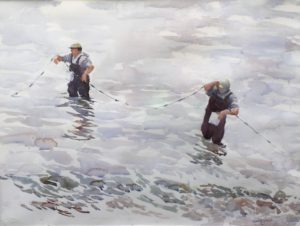 Colombo & Davide
22" x 30" Watercolor