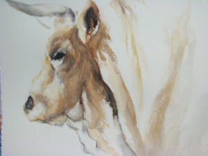 Hannibal 22" x 30" Watercolor