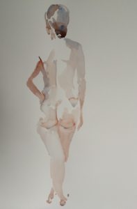 My Next Move
15"x 22" Watercolor