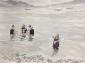 Phillipe, Juan, Serafino & Juan 22" x 30" Watercolor