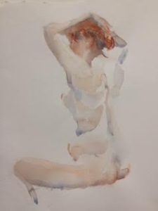 Reflection
15" x 15" Watercolor
